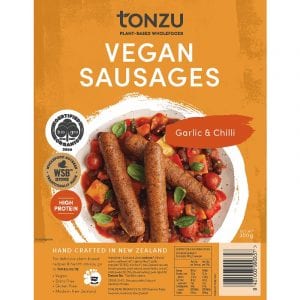 Tonzu Vegan Sausag Sage 300g