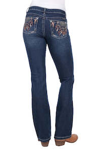 Clothing: Pure Western Womens Lola Boot Cut Jeans