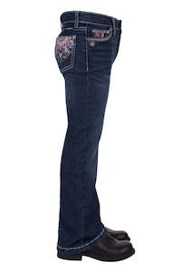 Clothing: Pure Western Girls Adeline Boot Cut Jeans