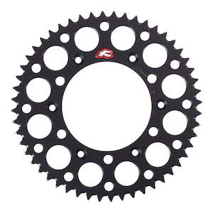 Renthal Sprocket Rear Black 52T Alloy 7075 T6 Grooved