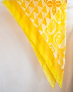 Silk Scarf - Yellow