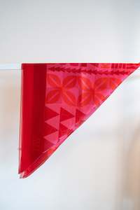 Internet only: Silk Scarf - Red