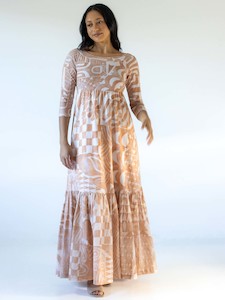 Matahere Dress - Sandstone