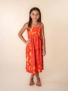 Hilo Dress - Burnt Tiger Lily