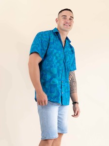 Taputu Shirt - Blue Jay