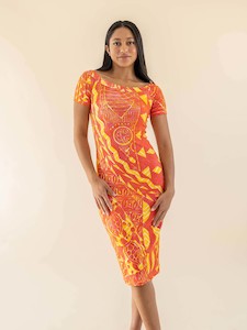 Aimata Dress - Sunset