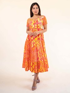 Tiare Dress - Sunset