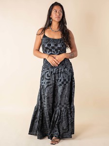 Keanavai Skirt - Tahitian Black pearl