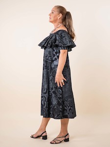 Internet only: Naomi Dress - Tahitian Black Pearl