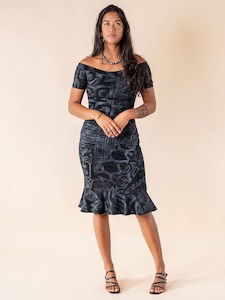 Internet only: Ana Dress - Tahitian Black Pearl