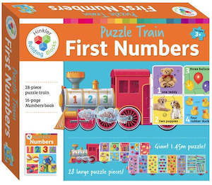 Building Blocks Puzzle Train: First Numbers