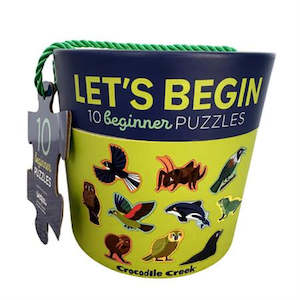 Postshop: Croc Creek 2pc Lets Begin Canister: NZ Animals