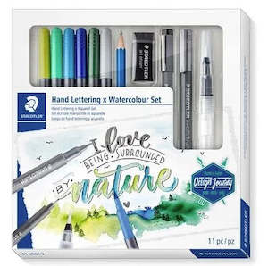 Staedtler Hand Lettering and Watercolour set