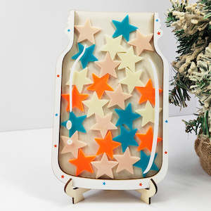 Motivation Reward Jar with Display Stand (Star)