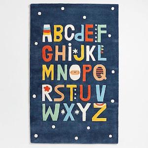 Hello ABC Super Soft Alphabet Kids Play Mat | Room Rug (80x120cm)