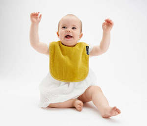 Internet only: Mum2Mum Standard Wonder Bib - Mustard | Dusty Pink | Mushroom