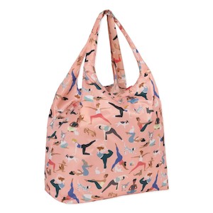 Bumkins Packable Waterproof Tote Bag - Yoga Pals (65cm x 38cm)