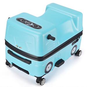 Taylorson Kids Ride-On Travel Suitcase with 360° Wheels (20 inches)