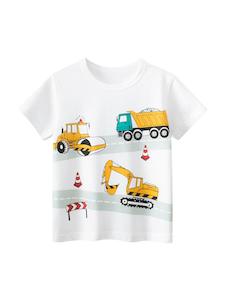 Internet only: Construction Vehicle & Friends Kids T-Shirt (1 - 6 years)