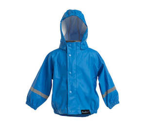 Mum 2 Mum Rainwear Jackets - Royal (12 months - 6 years)