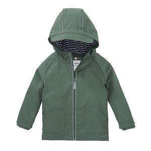 Skype All-Season Windproof & Waterproof Kids Rain Jacket - Green