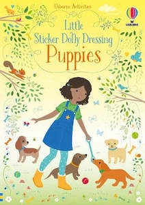 Internet only: Usborne Little Sticker Dolly Dressing Puppies