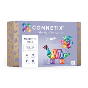 Connetix Tiles Pastel Mini Pack 32pcs (STEAM Learning Toy)