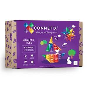 Connetix Tiles - Rainbow Starter Pack 60pcs (STEAM Learning)