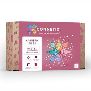 Connetix Tiles - 40pcs Pastel Geometry Pack