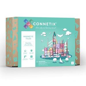 Connetix Tiles - 106pcs Pastel Ball Run Pack