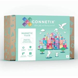 Connetix Tiles - 120pcs Pastel Creative Pack (STEAM Learning)