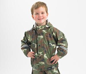 Mum 2 Mum Rainwear Jackets - Camo (2-6 years)