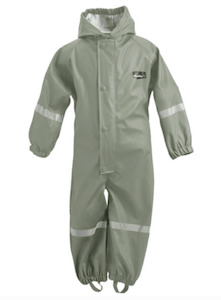 Mum2Mum Rainwear All In One - Sage (6-24 months) SALE