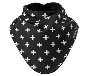 Fashion Bandana: Baby Wonder Bib (4-36 months) - Plus in Black