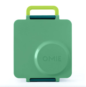 OmieBox V2 Thermal Hot & Cold Bento Lunchbox - Green Meadow