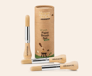 Honeysticks My First Paint Brush Set - 3 Pack