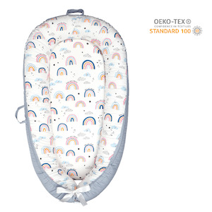 Taylorson Baby Sleeping Pod (90cm x 50cm) - Rainbow