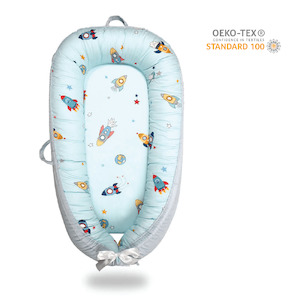 Internet only: Taylorson Baby Sleeping Pod (90cm x 50cm) - Rockets