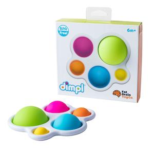 Fat Brain Toys Dimpl - Push & Pop Toy (For 6 months+)