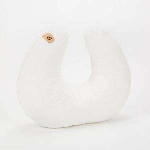 Internet only: Cuddle Co Organic Cotton Feeding & Infant Support Pillow - White