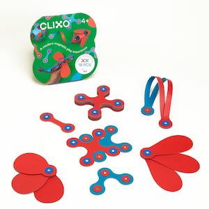 Clixo Itsy Pack Flamingo/Turquoise 18pcs