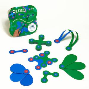 Clixo Itsy Pack - Green/Blue 18pcs