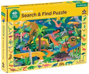 Mudpuppy Search & Find - Dinosaurs 64pcs Puzzle