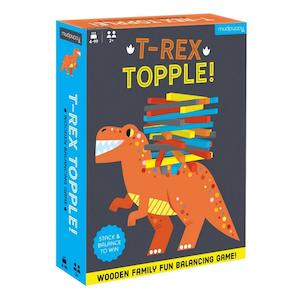 Mudpuppy T-Rex Topple!  Pile Up Balancing Game