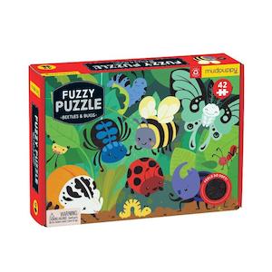 Mudpuppy Beetle & Bugs Fuzzy Puzzle (42pcs)