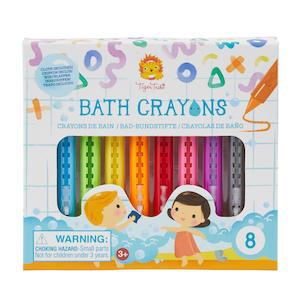 Tiger Tribe Bath Crayons - 8 Pack (3+ years)