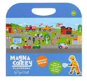 Internet only: Tiger Tribe Magna Carry Emergency Rescue - Magnetic Puzzle