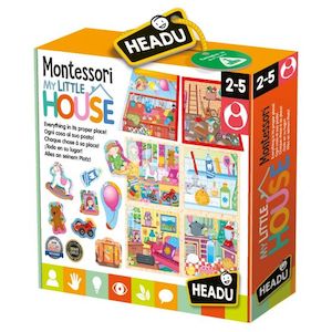 Headu Montessori My Little House - Educational Activity (2-5 years)