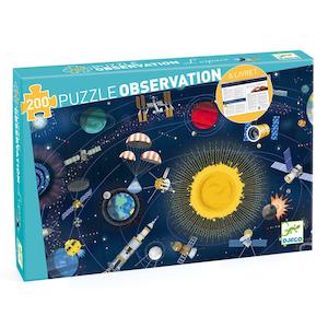 Puzzle Observation: The Space Puzzles + Booklet (200pcs) *Clearance