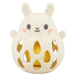 Internet only: Tiger Tribe Silicone Rattle - Bunny